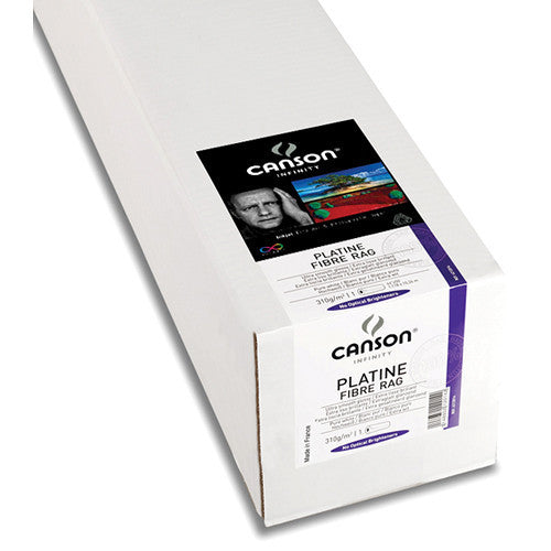 Canson Infinity Platine Fibre Rag 310 Archival Inkjet Paper (60" x 50' Roll)