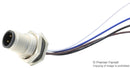 Amphenol LTW M12A-04PMMC-SF8B15 Sensor Cable M12 Plug Free End 4 Positions 150 mm 5.9 " M Series