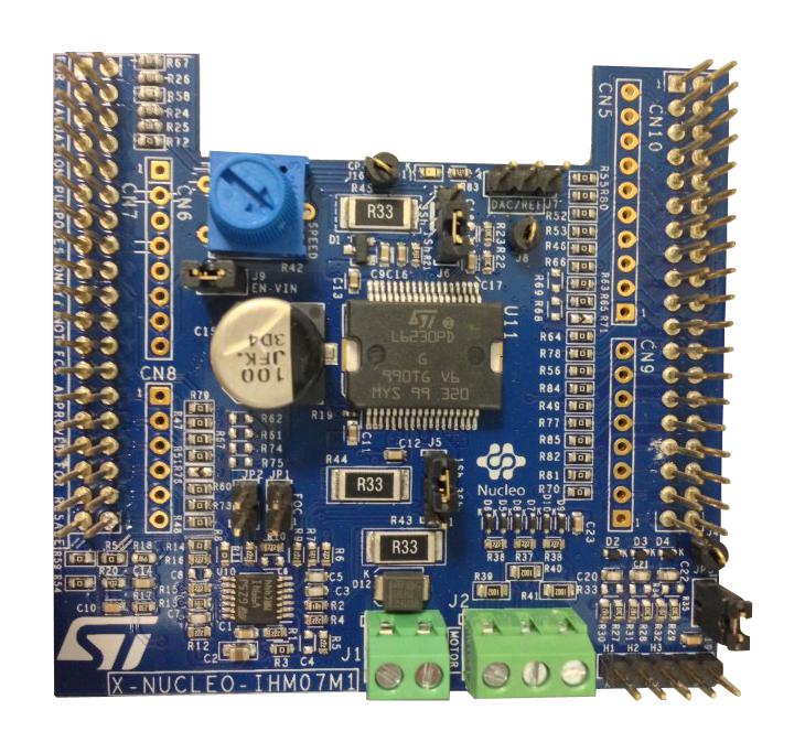 Stmicroelectronics X-NUCLEO-IHM07M1 Expansion Board IHM07M1 3-Phase BLDC/PMSM Motor Driver 8V - 48V DC 2.8A For STM32 Nucleo