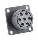 SOURIAU-SUNBANK / Eaton UTSX014D7S Circular Connector Trim Trio Utsx Series Wall Mount Receptacle 7 Contacts PCB Socket Bayonet