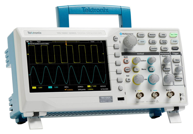 Tektronix TBS1072C TBS1072C Digital Oscilloscope TBS1000C 2 Channel 70 MHz 1 Gsps 20 Kpts