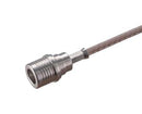HUBER+SUHNER 11"QMA-50-2-2/133"NE RF / Coaxial Connector QMA Straight Plug Crimp 50 ohm