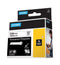Dymo 1805442 Label Printer Tape Adhesive Black on White 5.5 m x 6 mm