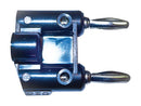 Mueller Electric BU-PMDP-0. Banana Test Connector Plug Cable Mount 15 A 5 kV Nickel Plated Contacts Black