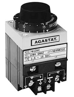 Agastat - TE Connectivity 7022OB Time Delay Relay Dpdt 5S 240VAC