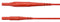 Schutzinger MSFK B441 / 1 150 RT Test Lead 4mm Banana Plug Shrouded kV 8 A Red 1.5 m
