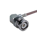 HUBER+SUHNER 16_BNC-50-3-7/133_NE RF / Coaxial Connector BNC Right Angle Plug Solder 50 ohm