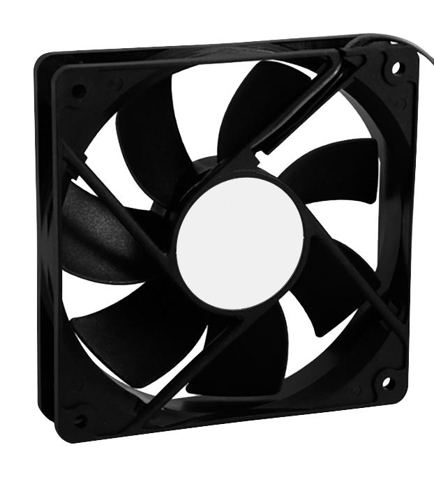 Orion Fans OD1225-24HB01A DC Axial Fan 24 V Square 120 mm 25.4 Ball Bearing 89 CFM