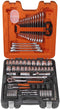 Bahco S106 Socket Set 1/2&quot; Sizes Chrome Plated Ratchet Handle 106 Pieces