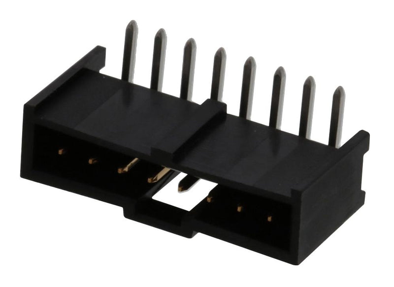 Molex 90136-2208 Pin Header Signal 2.54 mm 1 Rows 8 Contacts Through Hole Right Angle