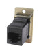 Cliff Electronic Components CP30723M CP30723M In-Line Adapter Cat6 CSK Hole RJ11 Adaptor Dual Entry Feed Through Series Jack