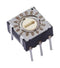 CTS 220ADA16 220ADA16 Rotary Coded Switch 220 Through Hole 16 Position 50 VDC Hexadecimal 100 mA