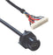 Bulgin PXP4043/C USB Cable IP66/IP68/IP69K Gen2 Shielded 150 mm 5.9 " 3.1 Black