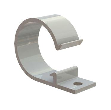 Essentra Components EXWHC2-500-01 Cable Clamp Nylon 6.6 Natural 12.7MM