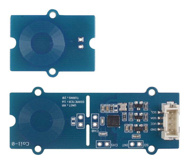 Seeed Studio 101020599 Inductive Sensor Board With Cable &amp; Circular Coil 2 Channel 3.3V / 5V Arduino