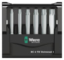 Wera 05056472001 Hex Bit Set Torx T10 - T40 6 Piece