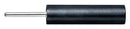 Schutzinger LB 4-1.5 S NI / 13.5 SW Banana Test Connector Jack Cable Mount 20 A 1 kV Nickel Plated Contacts Black
