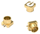 Wurth Elektronik 60114102122403 RF / Coaxial Connector SMP Straight Plug Surface Mount Vertical 50 ohm Brass