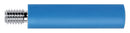 Schutzinger BU 2244 S NI / BL Banana Test Connector Jack Panel Mount 32 A 1 kV Nickel Plated Contacts Blue