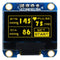 Midas MDOB128064V2V-YI Graphic Oled 128 x 64 Pixels Yellow on Black 3V I2C 27.3mm -40 &deg;C