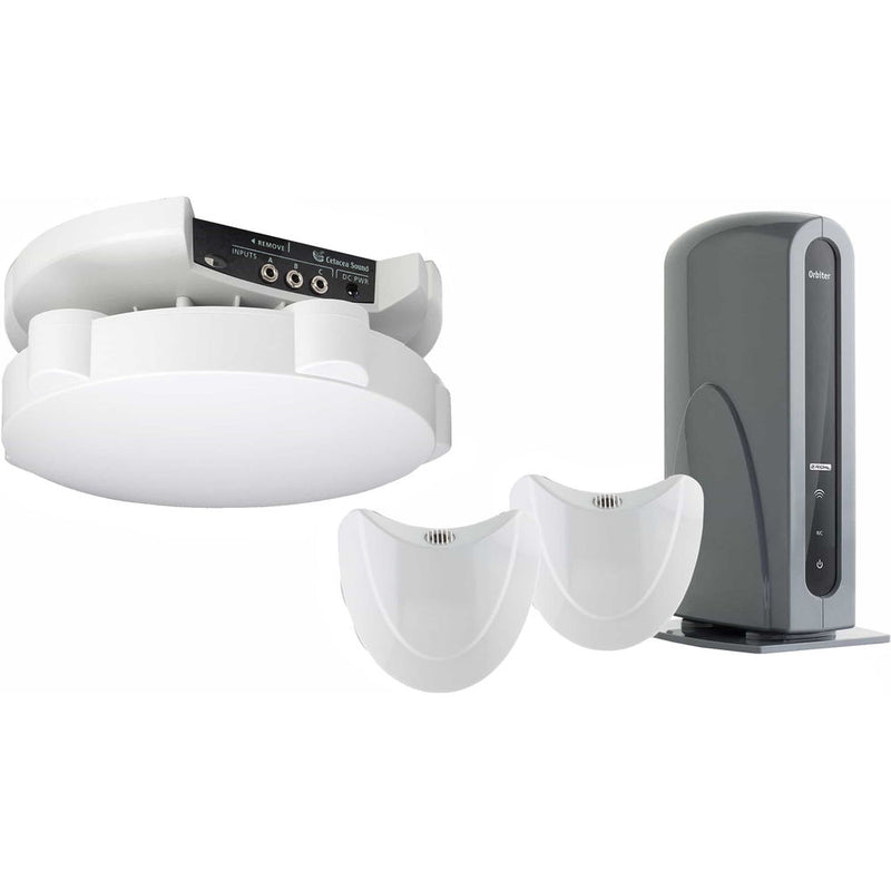 Cetacea Sound Astronaut XL and Orbiter Commander Duo 60W Voice Amplification System with Two Wireless Microphones and 12' Desktop Power