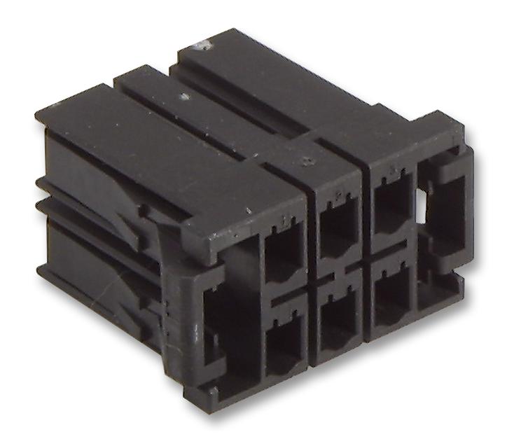 AMP - TE Connectivity 3-178129-6 Connector Housing Dynamic D3200 Series Receptacle 6 Ways 5.08 mm