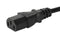 Schurter 6007.0214 Mains Power Cord IEC 60320 C13 C14 2 m Black