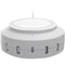 ChargeHub X5+ E3005 Wireless Charging Hub with Travel Adapters (White)