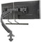 Chief Kontour K1D Dynamic Desk Clamp Mount with Dual Monitor Array (Black)