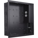 Chief In-Wall Storage Box with 2-Receptacle Outlet, EMI Filter & Surge Protection (Black)