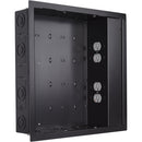 Chief PAC526 In-Wall Storage Box with 4-Receptacle Filter & Surge Protector (Black)