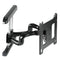 Chief Large Flat Panel Swing Arm Wall Display Mount, 25" Extension, TAA Compliant (Black, Silver)
