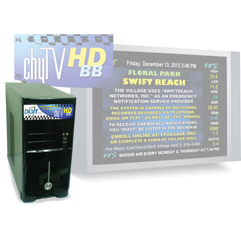 Chytv 7A00345 HD Bulletin Board Graphics System (Tower Chassis)