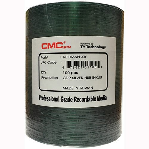 CMC Pro 700MB CD-R 48x Discs (100-Pack)