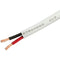 Cmple 14 AWG CL2 Rated 2-Conductor Loud Speaker Cable for In Wall Installation (White, 500')