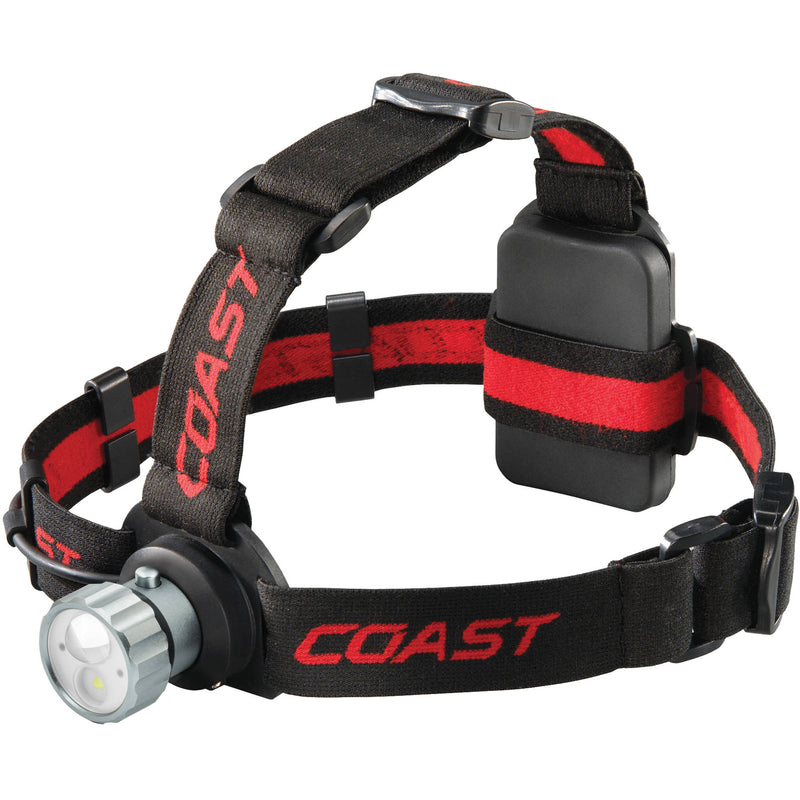 COAST HL45 Dual-Color Wide-Angle Flood Beam LED Headlamp (Clamshell Packaging)