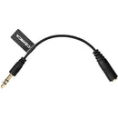 Comica Audio CVM-D-CPX 3.5mm TRS Male to Right-Angle 3.5mm TRS Male Coiled Cable for Cameras