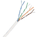 Comprehensive Cat6 550 MHz Shielded Solid LAN Cable (White / 1,000')