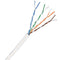 Comprehensive Cat6 550 MHz Shielded Solid LAN Cable (White / 1,000')