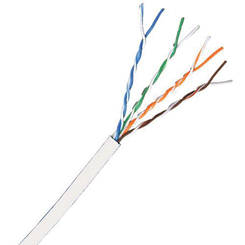 Comprehensive Cat6 550 MHz Shielded Solid LAN Cable (White / 1,000')