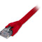 Comprehensive Cat 6 Snagless Shielded Ethernet Cable (1', Red)