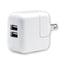 Comprehensive Dual USB Wall Charger (White)