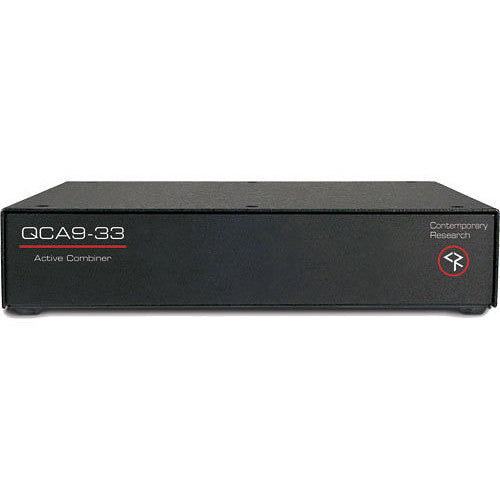 Contemporary Research QCA9-33 Active RF Combiner with 8 High-Level + 1 Low-Level Inputs