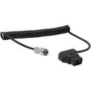 Core SWX Coiled D-Tap to 2-Pin Cable for Blackmagic Pocket 4K (18 to 48")