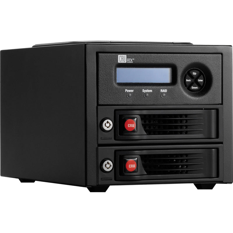 CRU-DataPort RTX220-3QR Portable 2-Bay USB 3.0 RAID Enclosure