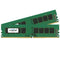 Crucial 32GB DDR4 2400 MHz UDIMM Memory Kit (2 x 16GB)