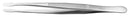IDEAL-TEK 125.SA Tweezer General Purpose Straight Flat Stainless Steel 120 mm