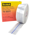 3M 70HDT-1X30FT Tape PVC 25.4MM X 9.14M Grey SKY BLU