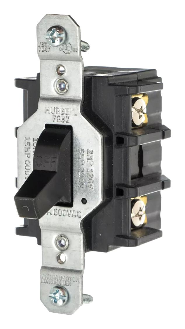 Hubbell Wiring Devices HBL7832S Switch Disconnector 3 Pole 30A 600VAC