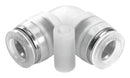Festo NPQP-L-Q12-E-FD-P10 Pneumatic Fitting Push-In L-Fitting 10 bar 12 mm PP (Polypropylene) Npqp